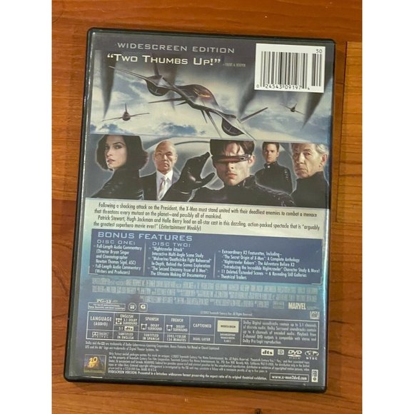 X2: X-Men United (Two-Disc Widescreen Edition) - DVD - Stewart Jackman Berry - Picture 2 of 7